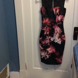 Karen Millen Floral Dress Size 4